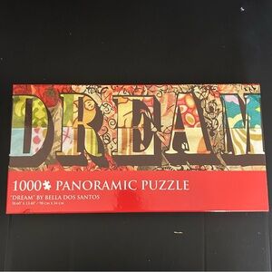Dream Panoramic Puzzle 1000 Pieces uncounted